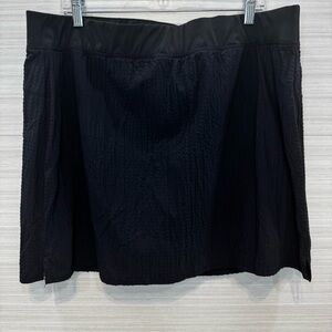 Columbia Black Mini Skort size XXL
